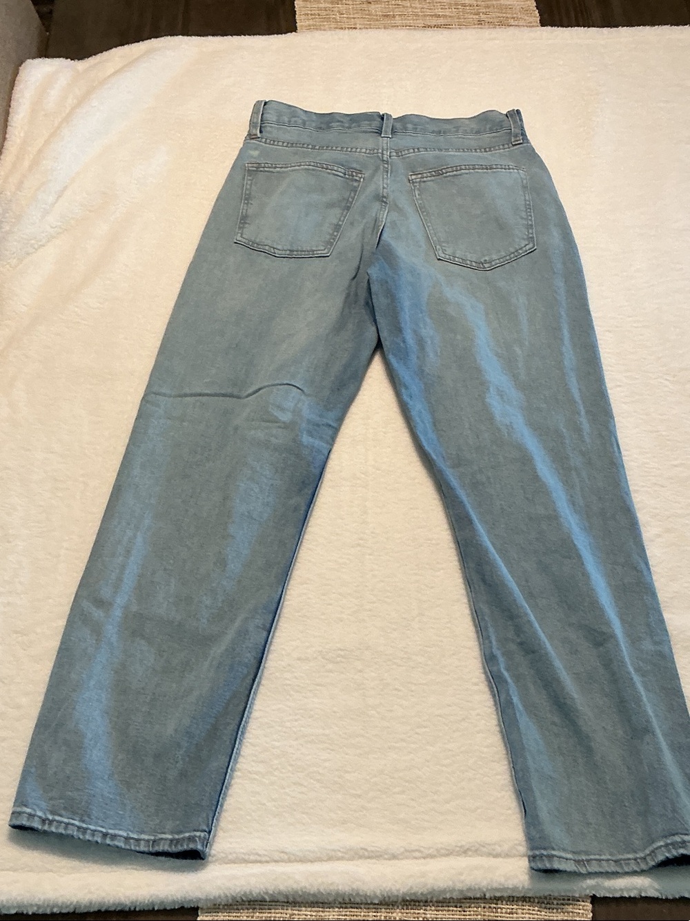 Old Navy Light Blue Loose Fit Straight-Leg Men’s Jeans - Picture 3 of 3